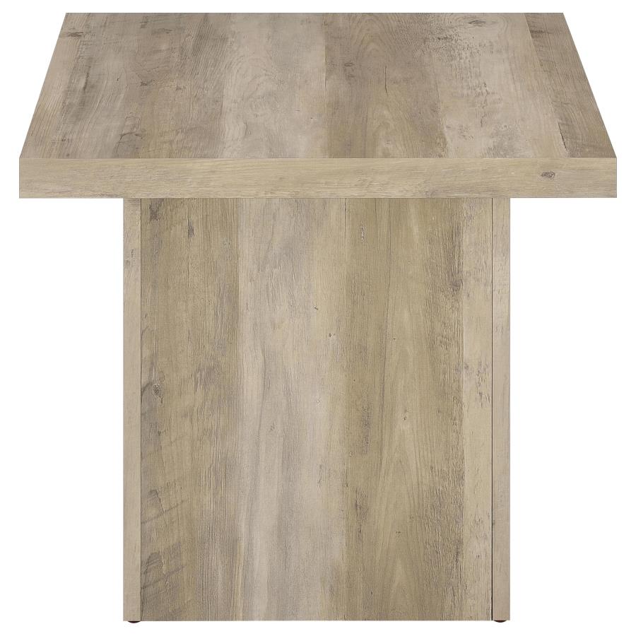 Devar 3-piece Square Coffee End Table Set Distressed Pine - 710878-S3