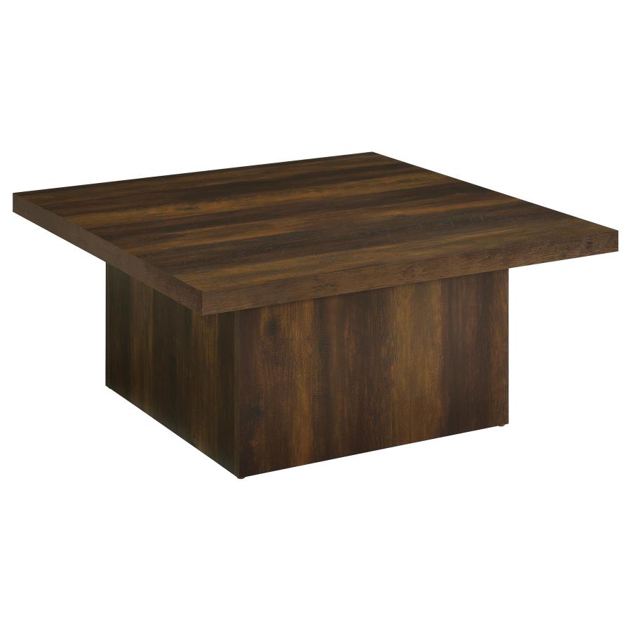 Devar 2-piece Square Coffee and End Table Set Dark Pine - 710888-S2