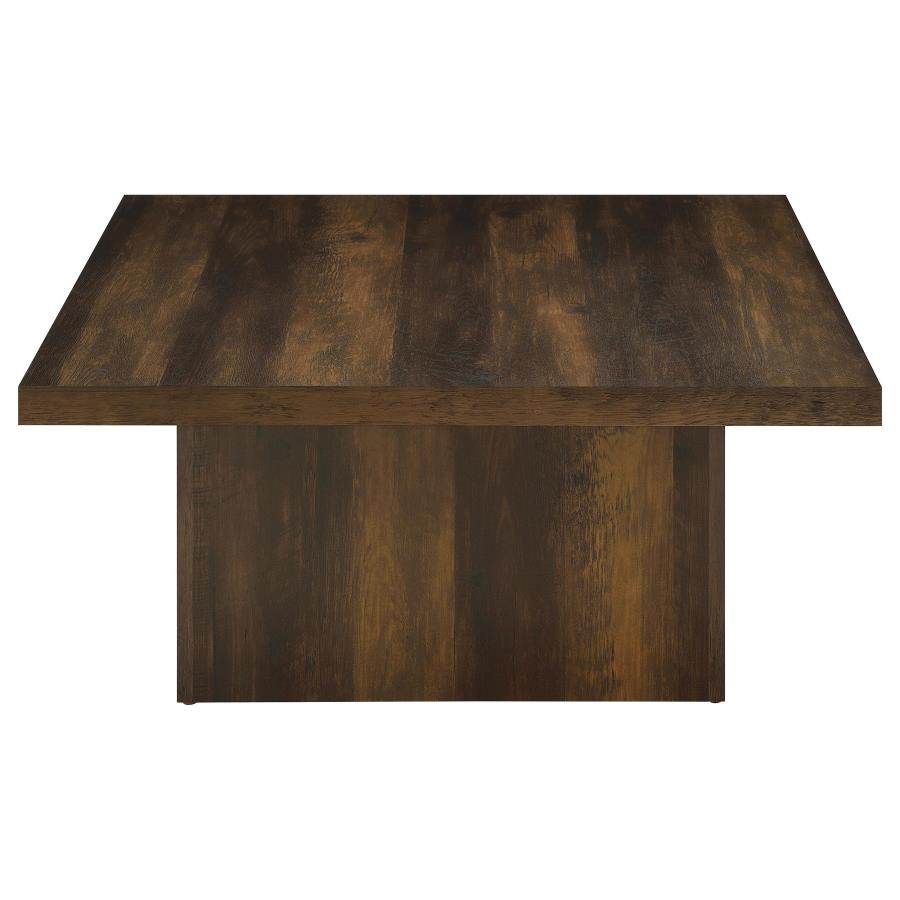 Devar 2-piece Square Coffee and End Table Set Dark Pine - 710888-S2