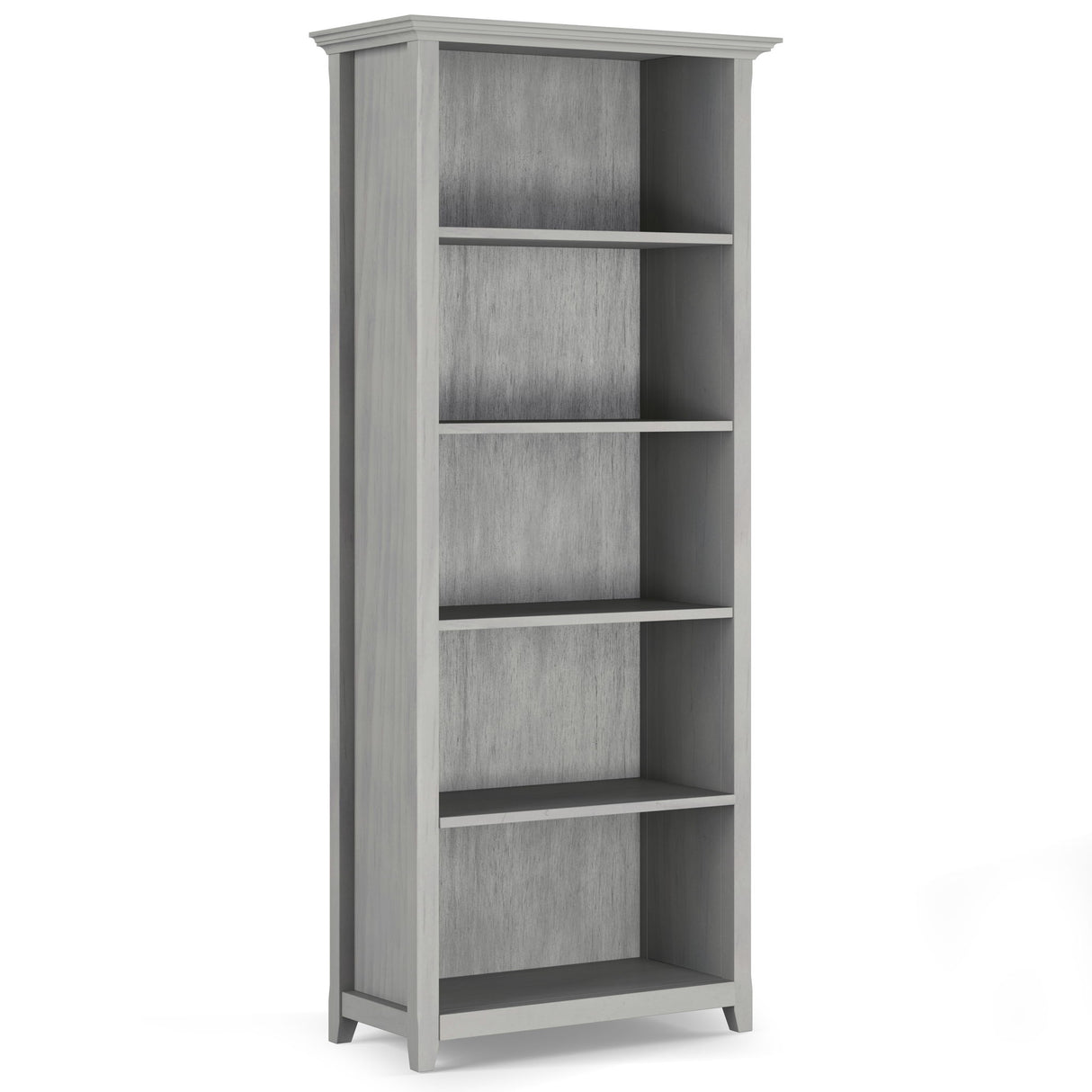 Amherst - 5 Shelf Bookcase - Gray
