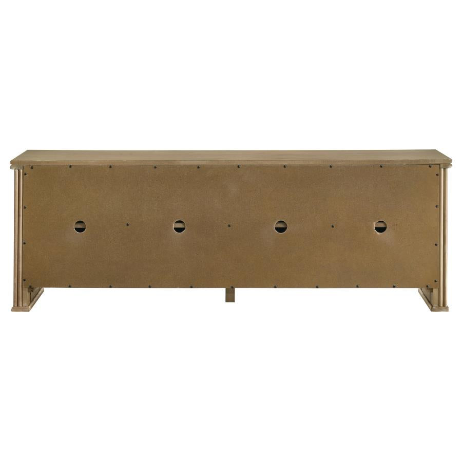 Adina 70-inch TV Stand Media Console Distressed Light Brown - 722933