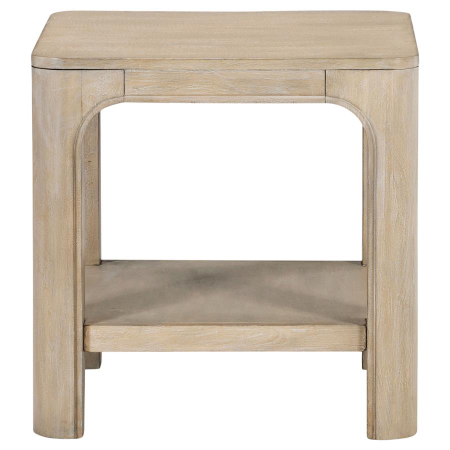Solano 3-piece Square Coffee Table Set Weathered Mango - 723488-S3