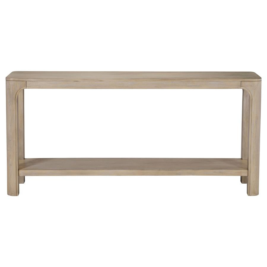 Solano 64-inch Entryway Console Sofa Table Weathered Mango - 723489