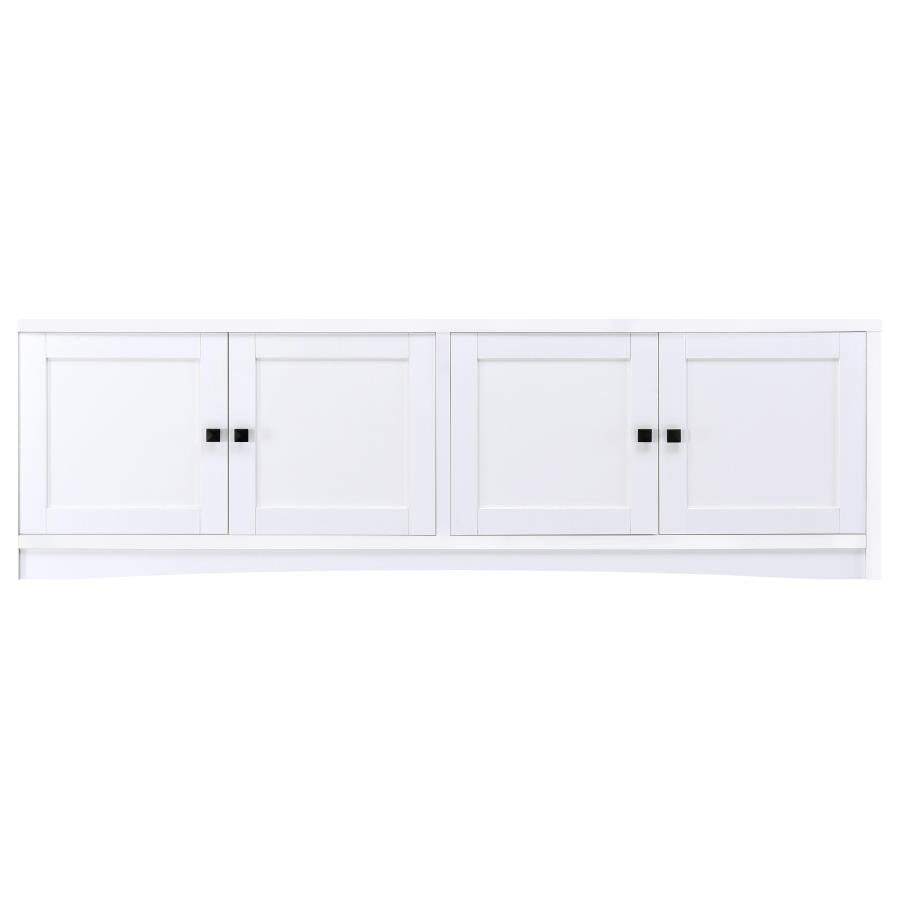 Laughlin 3-piece Entertainment Center TV Stand White - 724113-SET