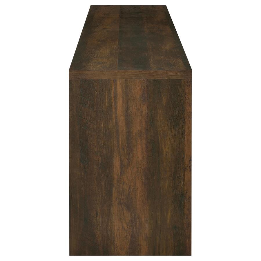 Laughlin 4-door Engineered Wood 78-inch TV Stand Dark Pine - 724123