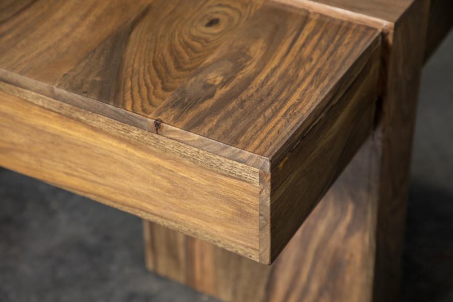 Samira Square Solid Wood Coffee Table Natural Sheesham - 724138