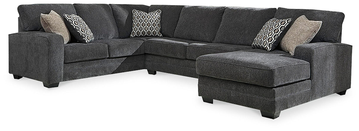 Tracling 3-Piece Sectional with Ottoman - 72600U1