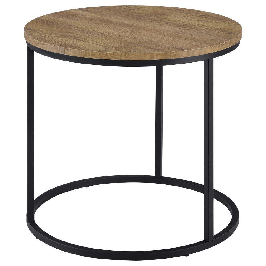 Lainey Round Occasional Side End Table Mango - 736037