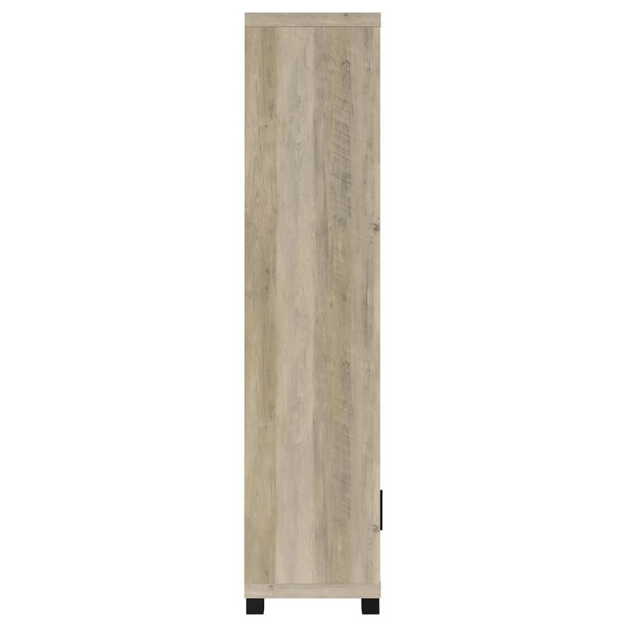 Sachin 3-piece 79-inch TV Entertainment Center Antique Pine - 736283-SET