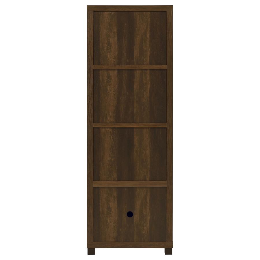 Sachin 3-piece 79-inch TV Entertainment Center Dark Pine - 736293-SET