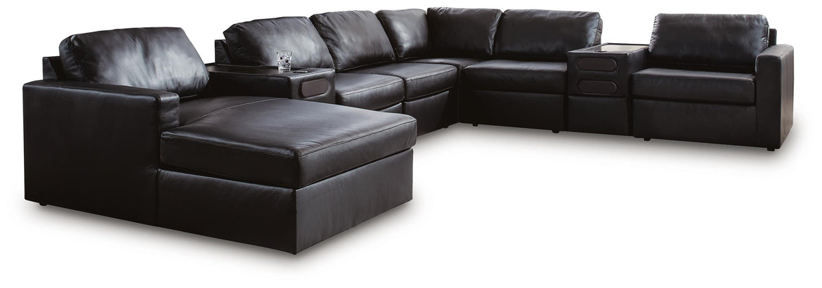 Modmax II 8-Piece Sectional with Chaise and Audio Consoles - 74305S47