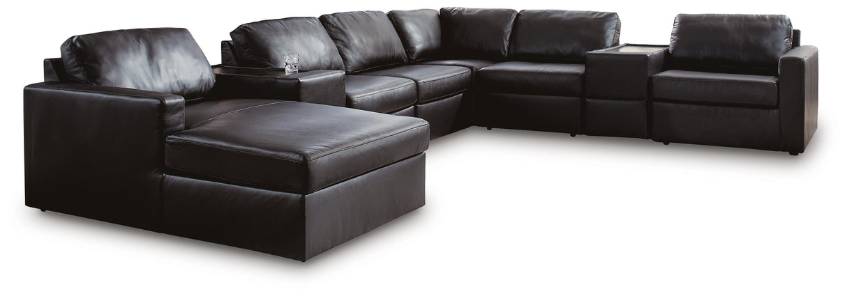Modmax II 8-Piece Sectional with Chaise and Storage Consoles - 74305S43