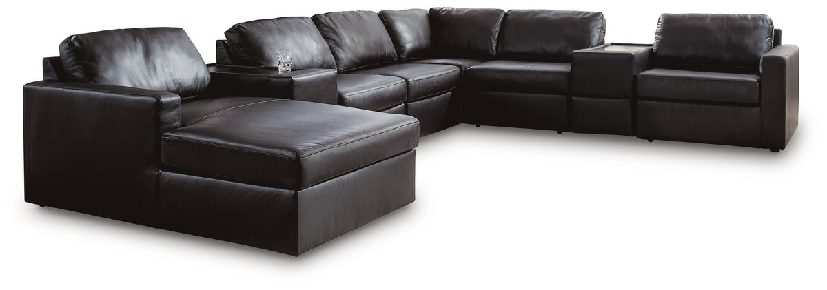 Modmax II 8-Piece Sectional with Chaise and Storage Consoles - 74305S43
