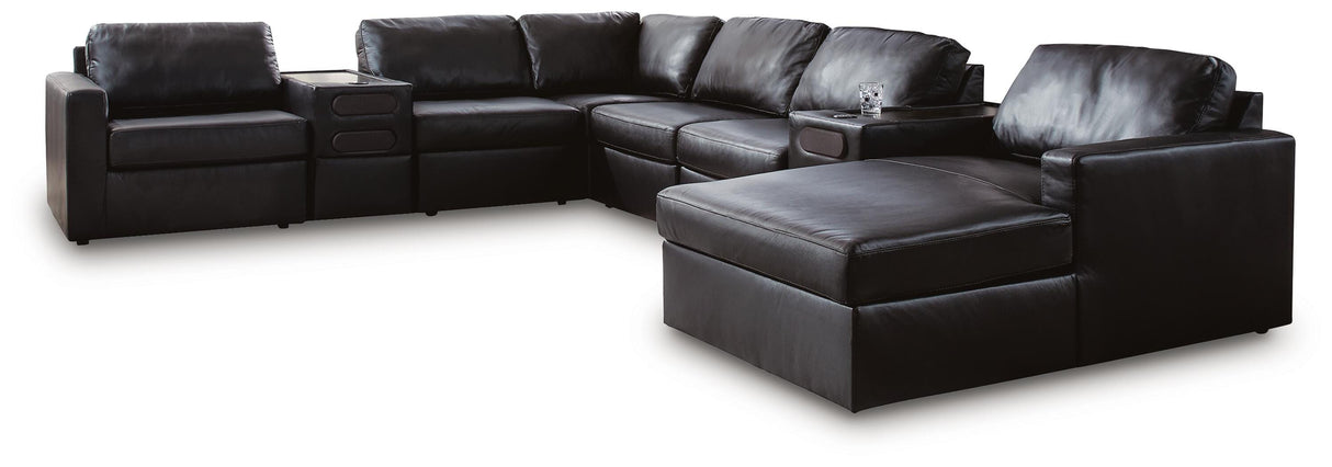 Modmax II 8-Piece Sectional with Chaise and Audio Consoles - 74305S48