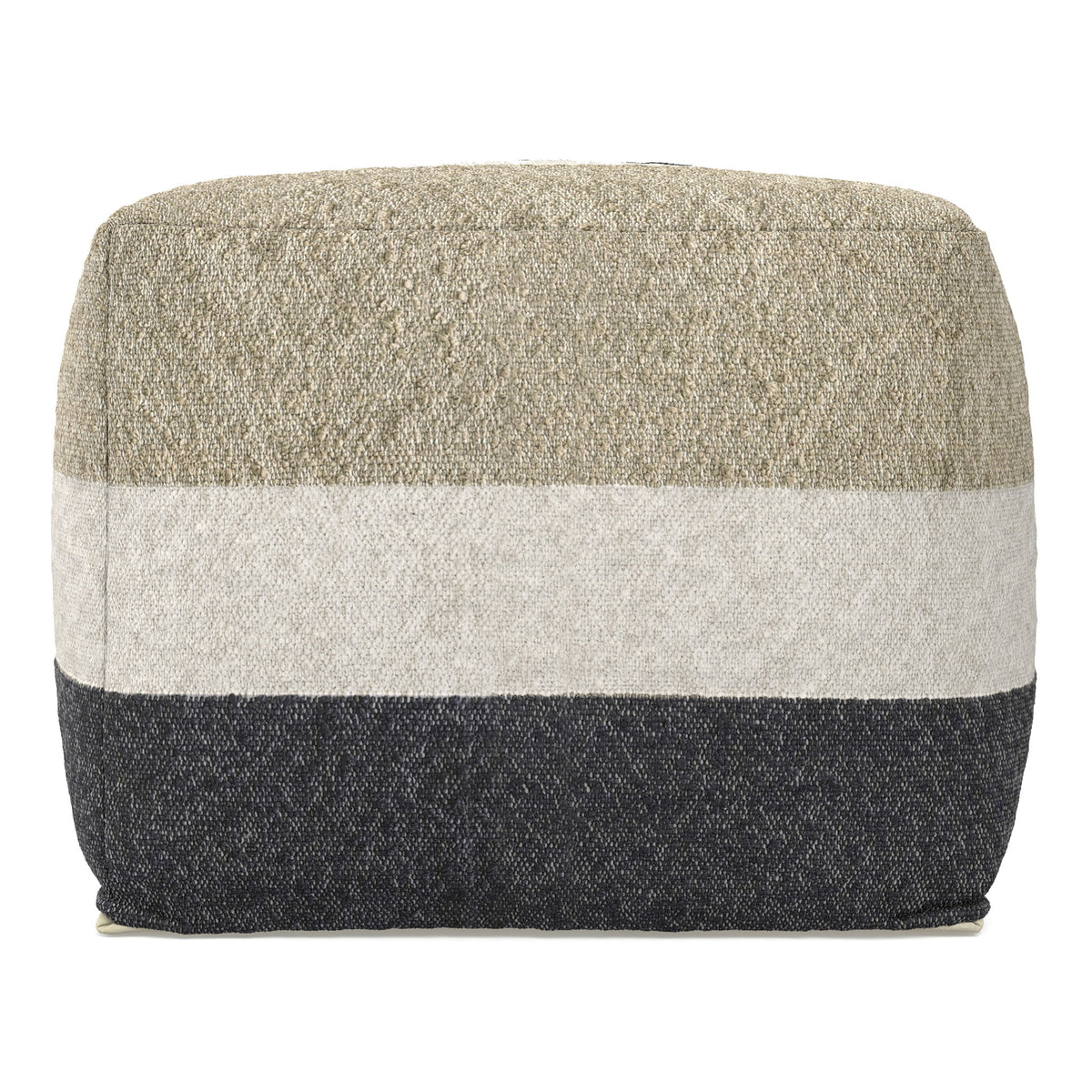 Claudette - Square Pouf - Multi