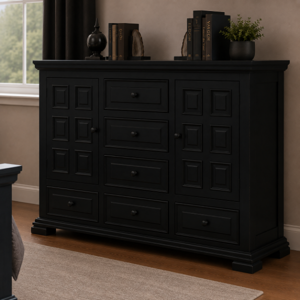 ZVB CASTLE BLACK DRESSER - CASTLEDR
