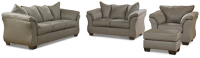 Darcy Sofa, Loveseat, Chair and Ottoman - 75005U9