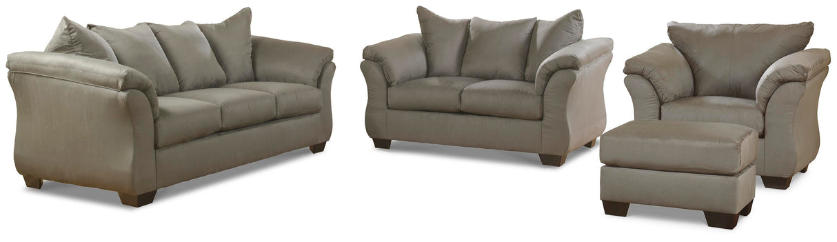 Darcy Sofa, Loveseat, Chair and Ottoman - 75005U9