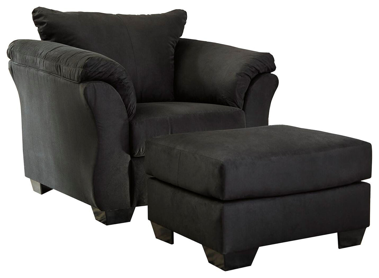 Darcy Chair and Ottoman - 75008U3