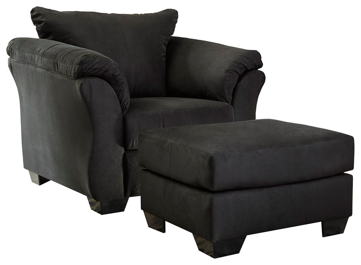 Darcy Chair and Ottoman - 75008U3