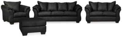 Darcy Sofa, Loveseat, Chair and Ottoman - 75008U8