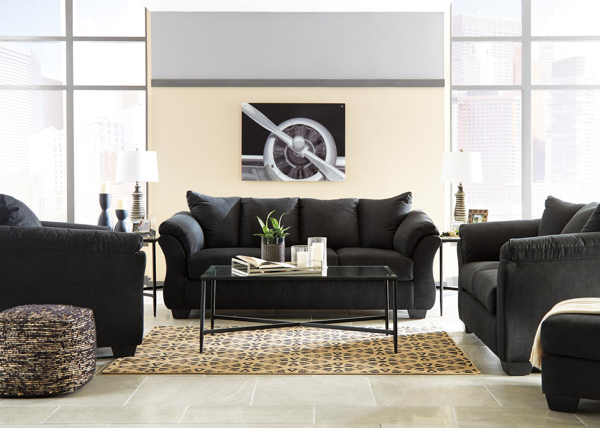 Darcy Sofa, Loveseat, Chair and Ottoman - 75008U8