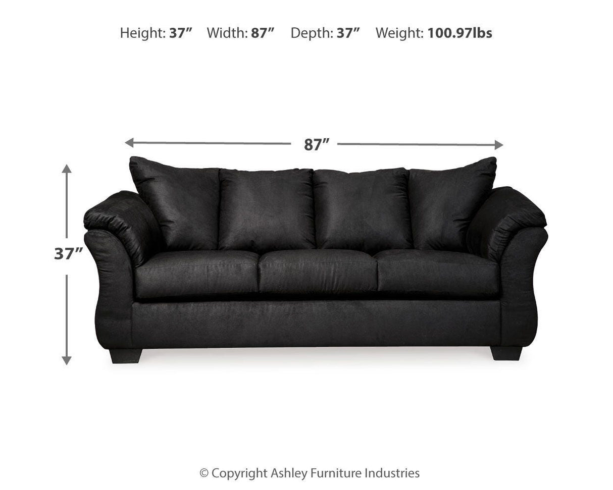 Darcy Sofa, Loveseat, Chair and Ottoman - 75008U8