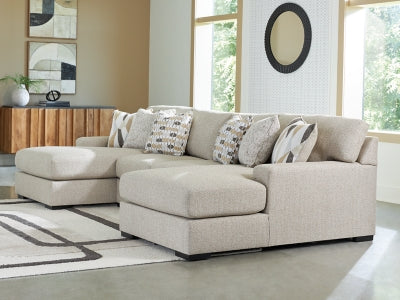Laurelgrove 3-Piece Double Chaise Sectional - 75105S7