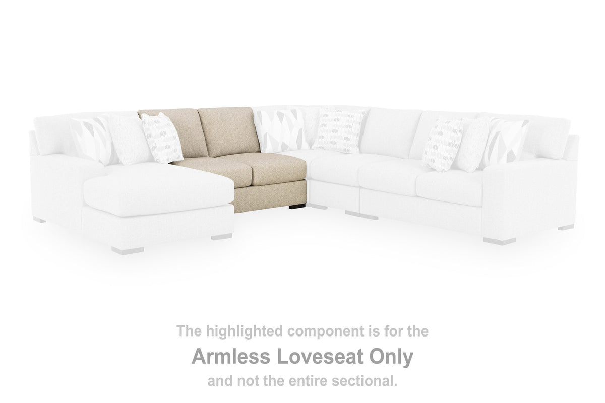 Laurelgrove Armless Loveseat - 7510534