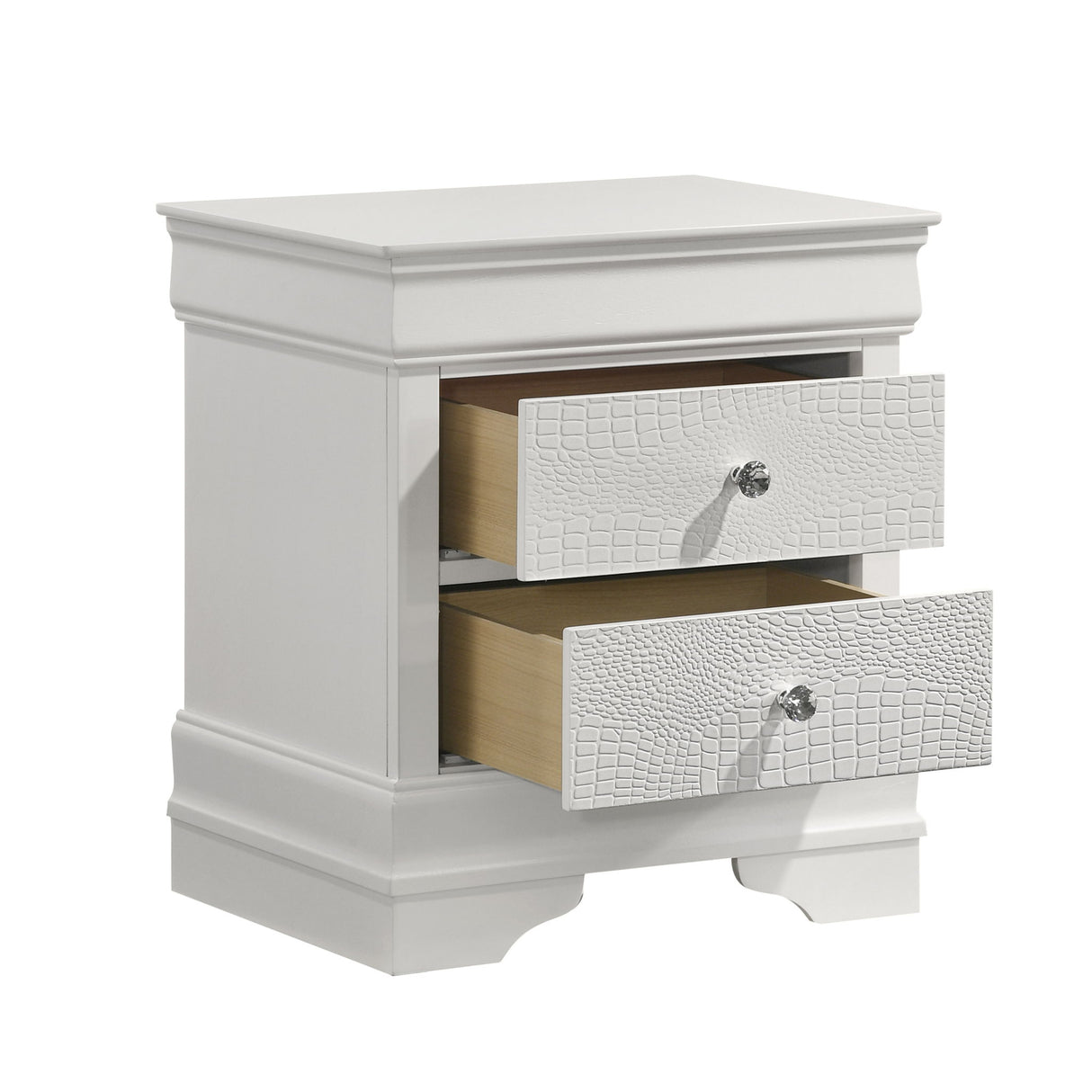 Blaze - 2 Drawer Modern Nightstand