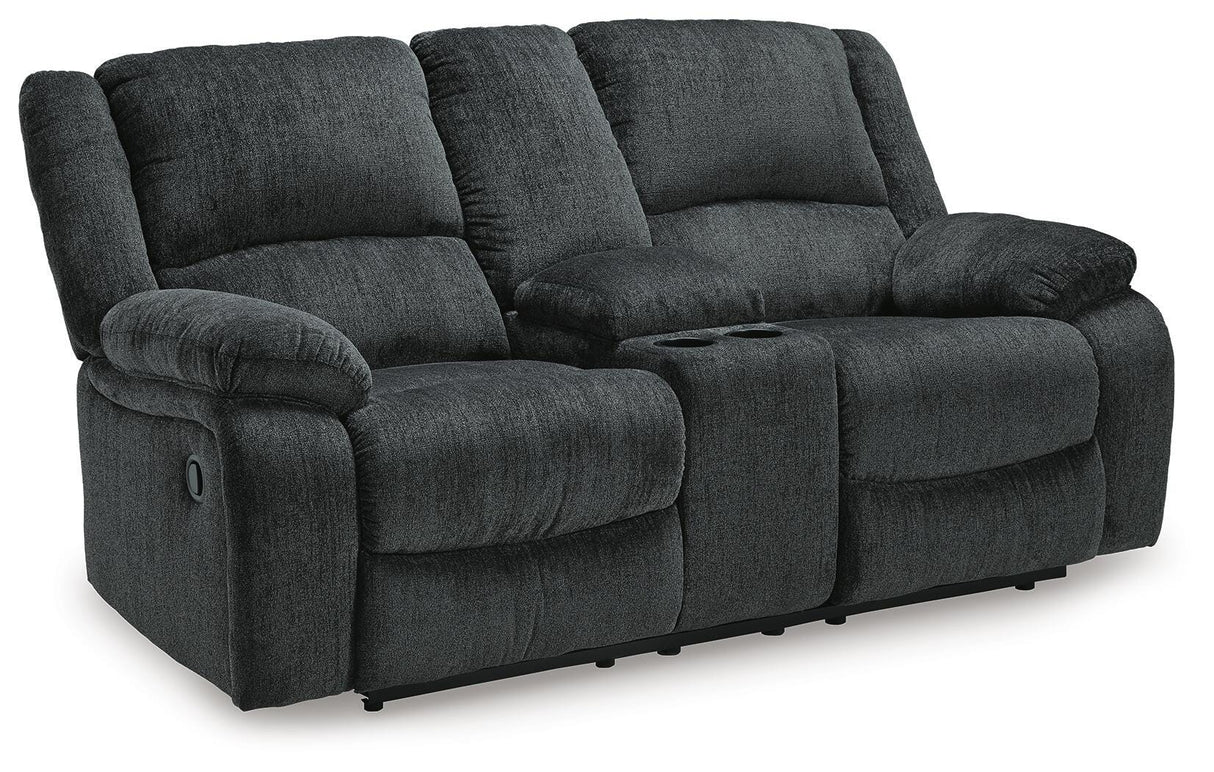 Draycoll Reclining Loveseat with Console and Recliner - 76504U7