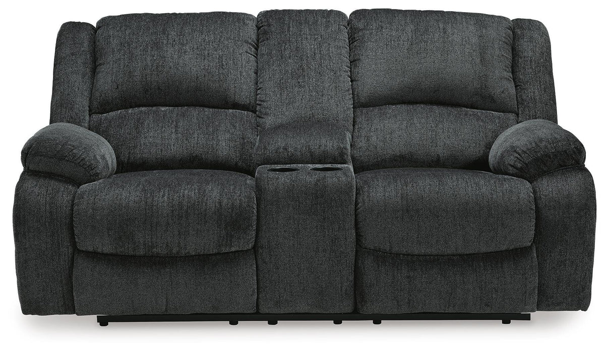 Draycoll Reclining Loveseat with Console - 7650494