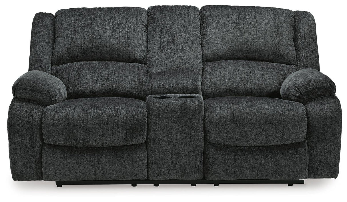 Draycoll Reclining Loveseat with Console and Recliner - 76504U7