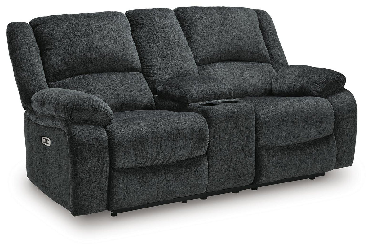 Draycoll Power Reclining Sofa, Loveseat and Recliner - 76504U5