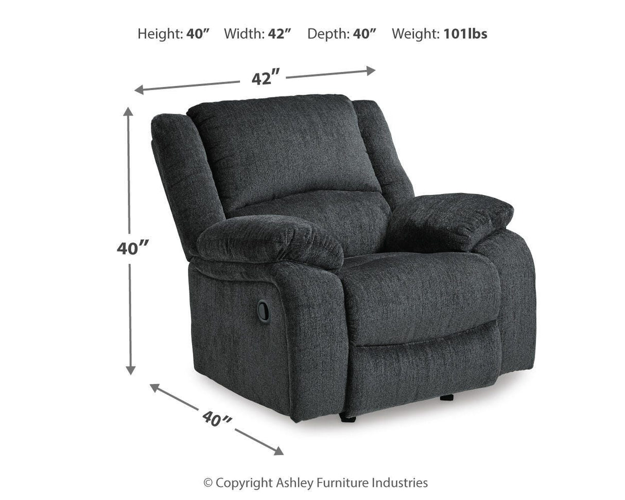Draycoll Reclining Loveseat with Console and Recliner - 76504U7