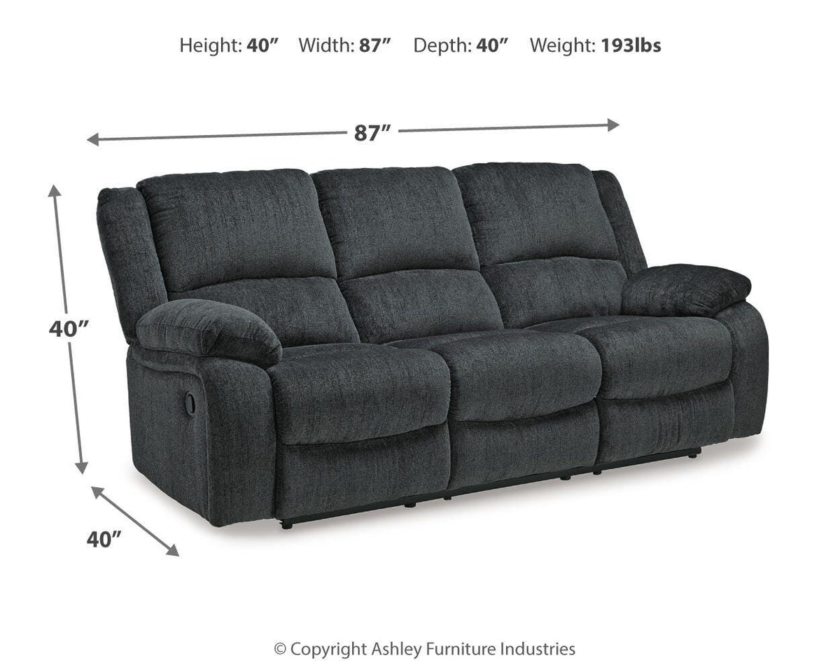 Draycoll Reclining Sofa and Recliner - 76504U3