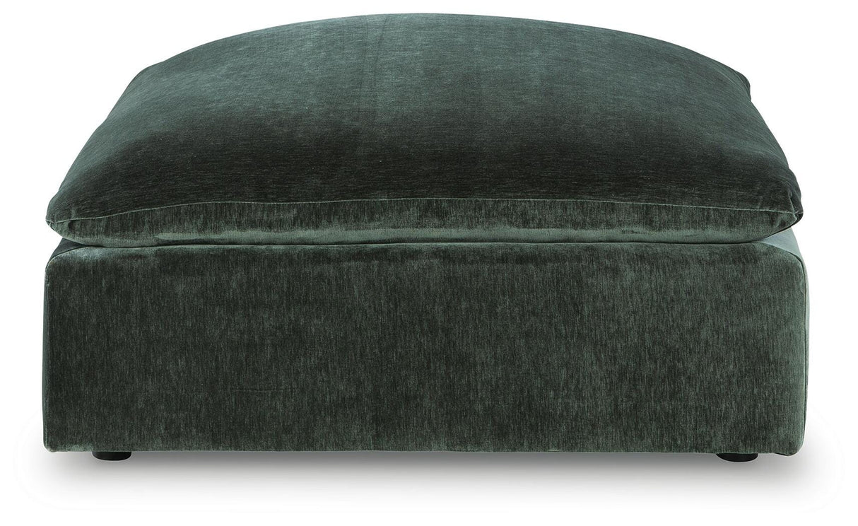 Carriage View Oversized Accent Ottoman - 7800108