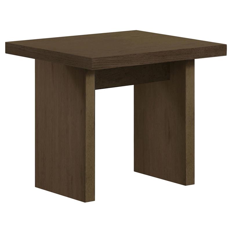 Decker Square Occasional Side End Table Walnut - 706487