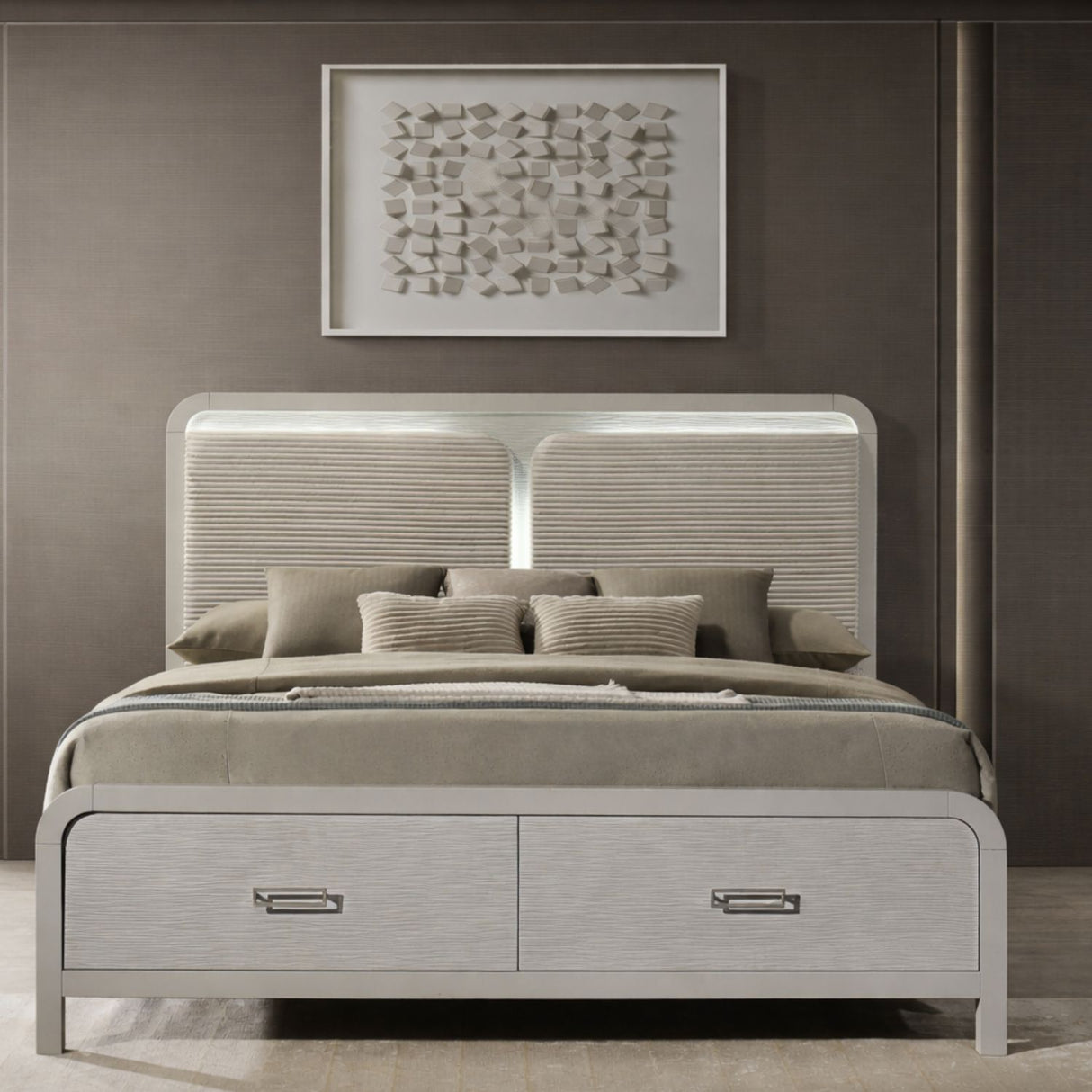 Aria - Bed With Storage Drawers