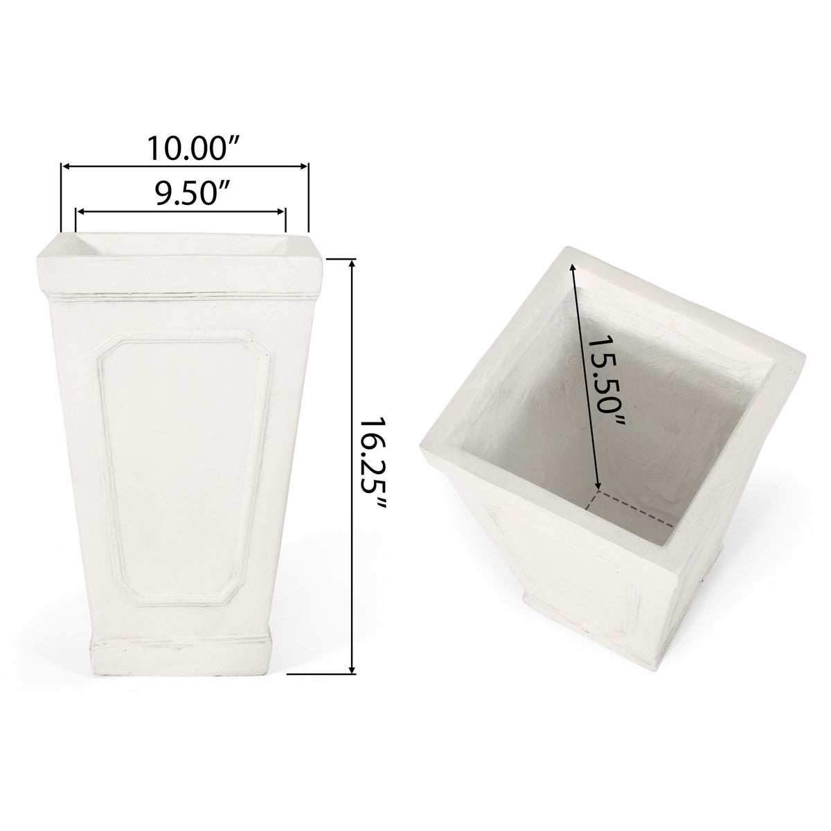 Urn Planter - Antique White