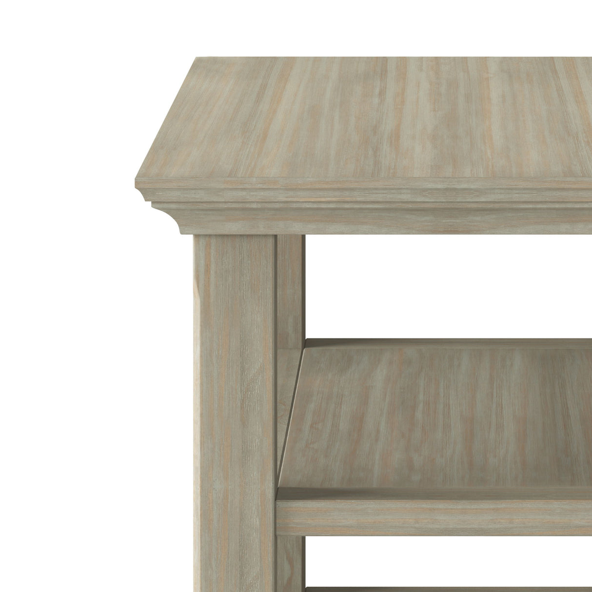 Acadian - Narrow Side Table - Light Brown