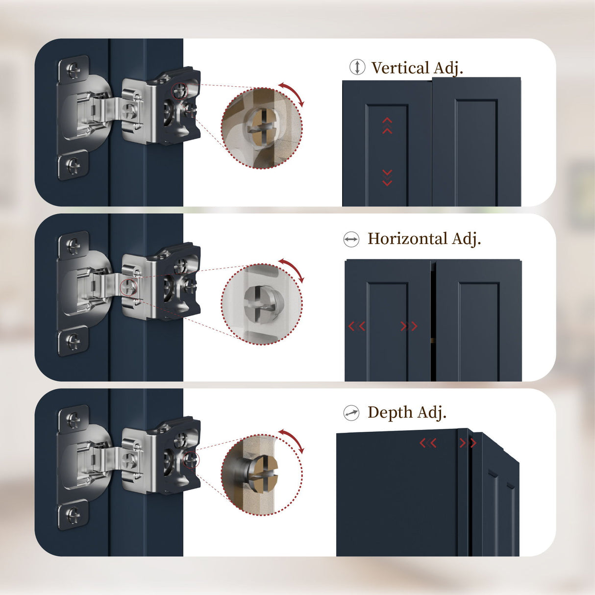 Shaker Wall Cabinet With 2 Adjustable Shelves