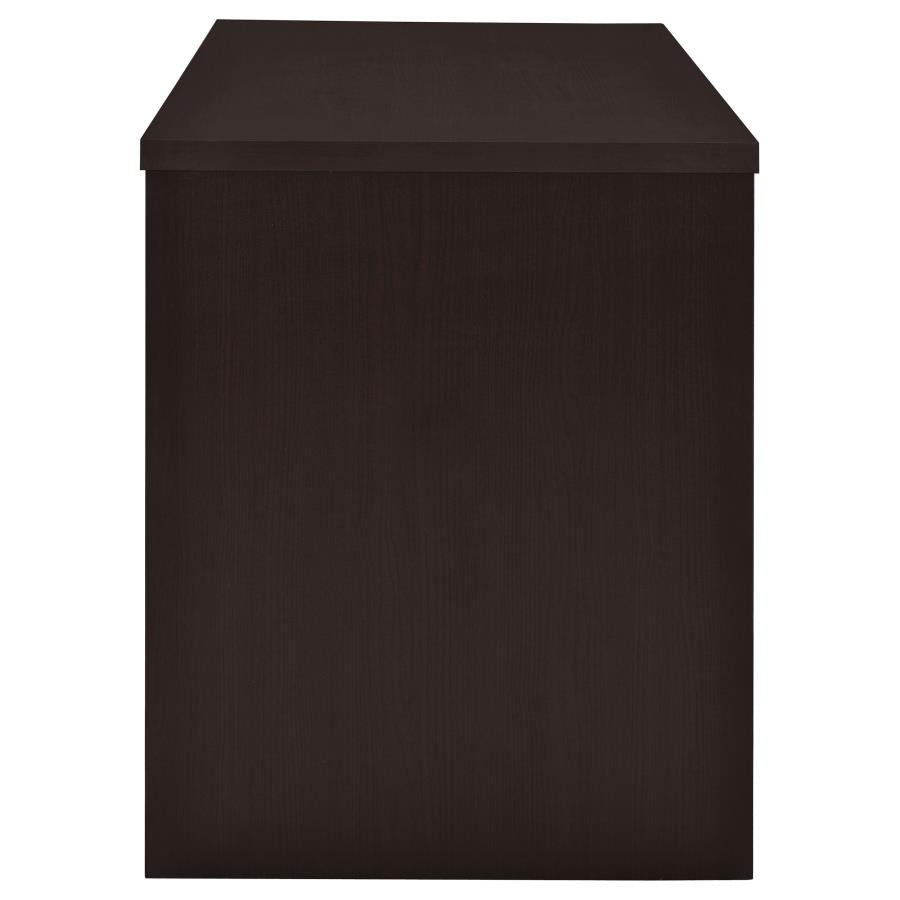 Irving 47-inch 2-drawer Office Computer Desk Cappuccino - 800109