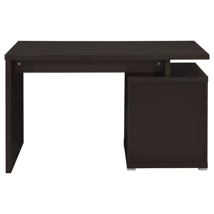 Irving 47-inch 2-drawer Office Computer Desk Cappuccino - 800109