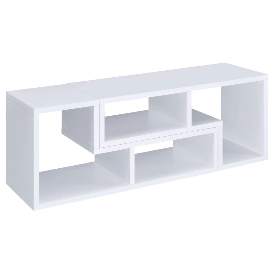 Velma Multipurpose TV Stand and Bookshelf White - 800330