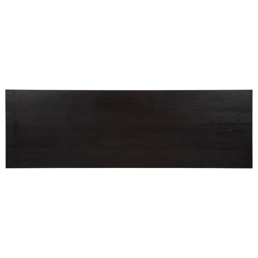 Harkes 75-inch 3-drawer Computer Desk with Adjustable Shelf Coffee Bean - 800798