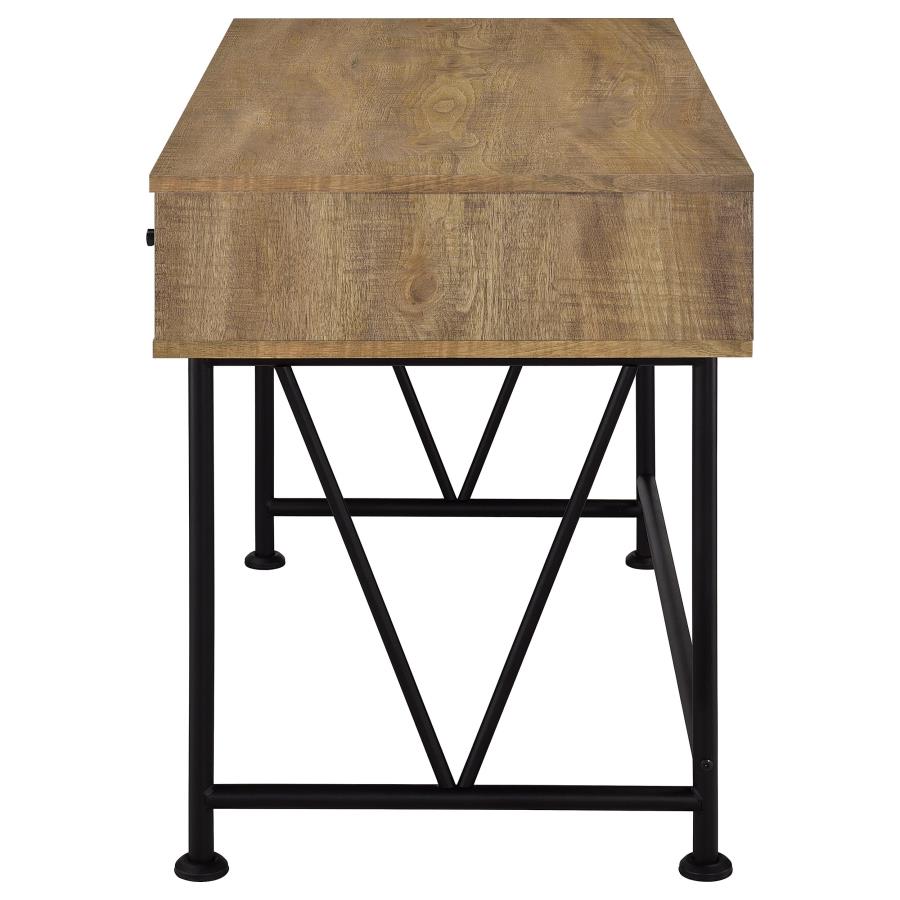Analiese 47-inch 3-drawer Writing Desk Mango - 802001