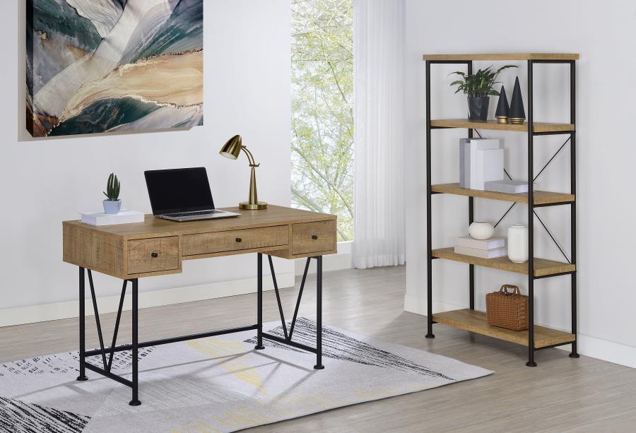 Analiese 47-inch 3-drawer Writing Desk Mango - 802001