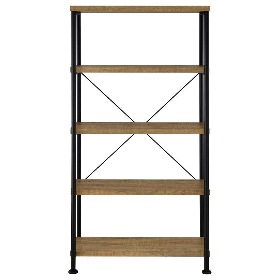 Analiese 63-inch 4-shelf Bookshelf Mango - 802003