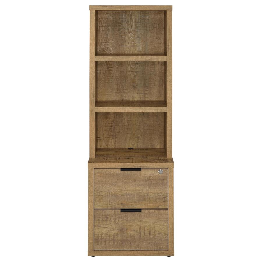 Westpark 3-piece Wall Unit Bookcase Set with USB Mango - 802693-S3